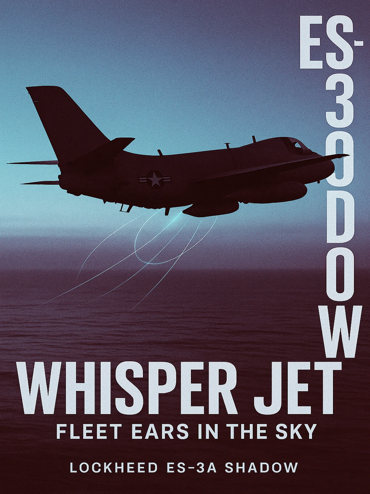 Whisper Jet Fleet Ears in the Sky Poster