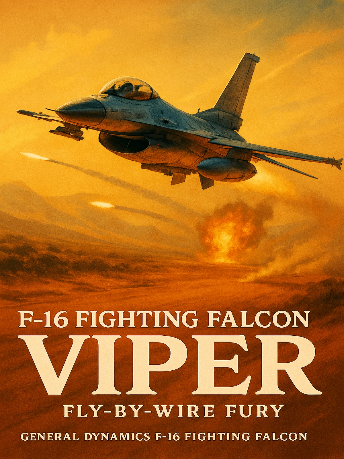 F-16 Fighting Falcon Viper Poster