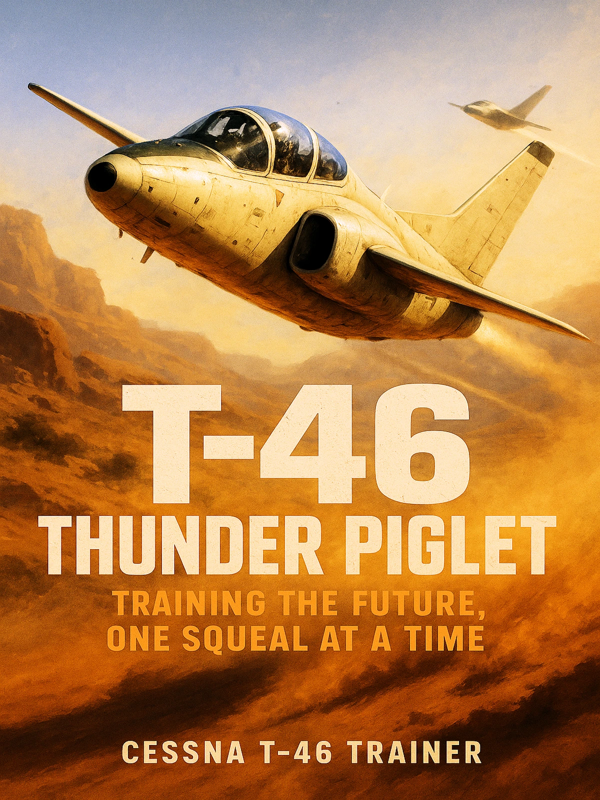 T-46 Thunder Piglet Poster