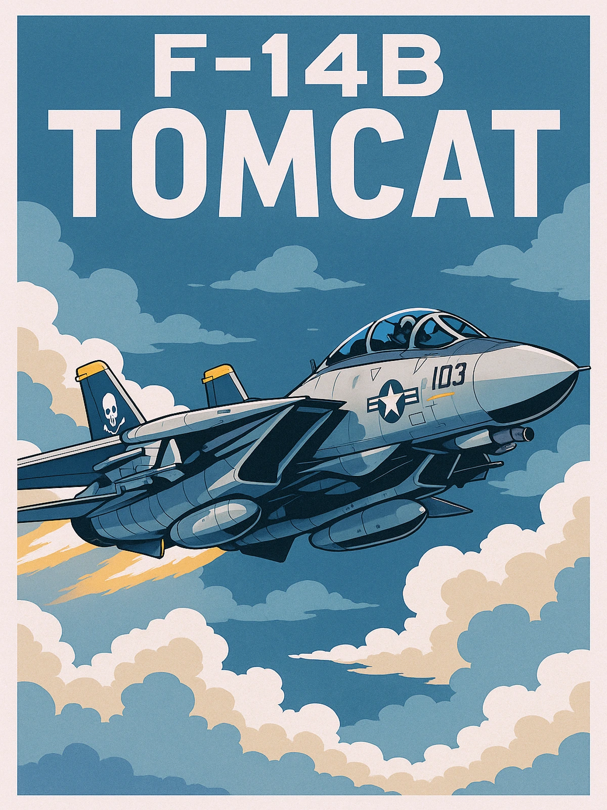 F-14B Tomcat Poster