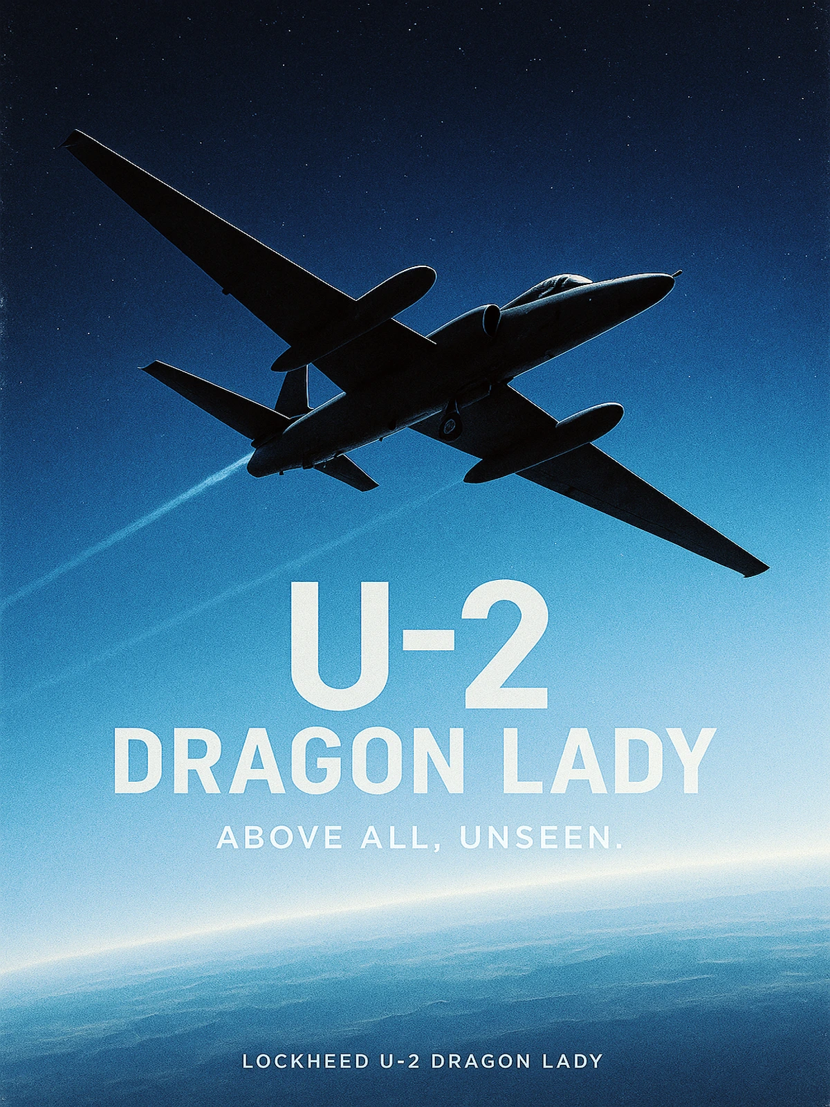 U-2 Dragon Lady Above All Poster