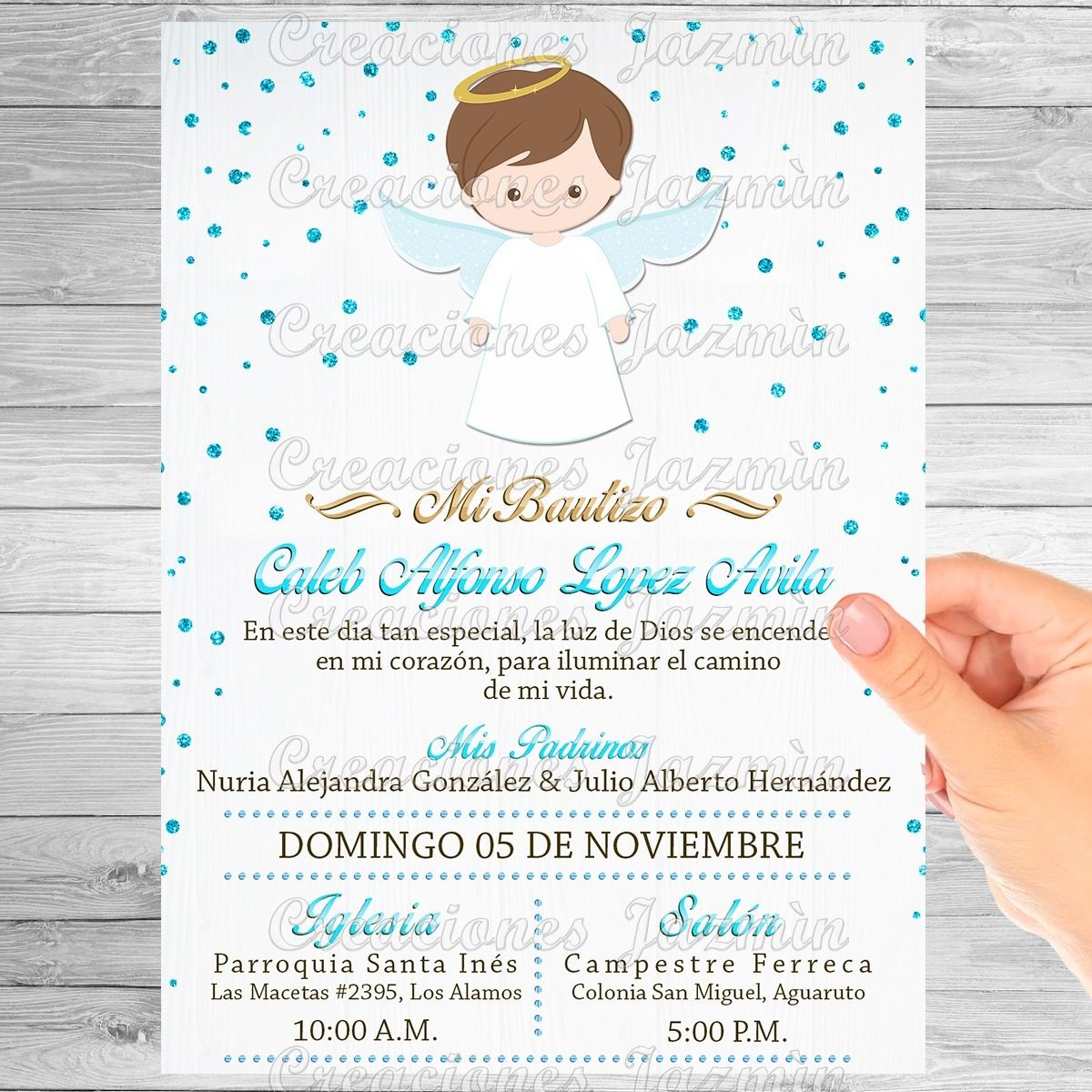 Invitaciones De Bautizo Modernas Lo Mejor De Candy Baby Shower Nio 5