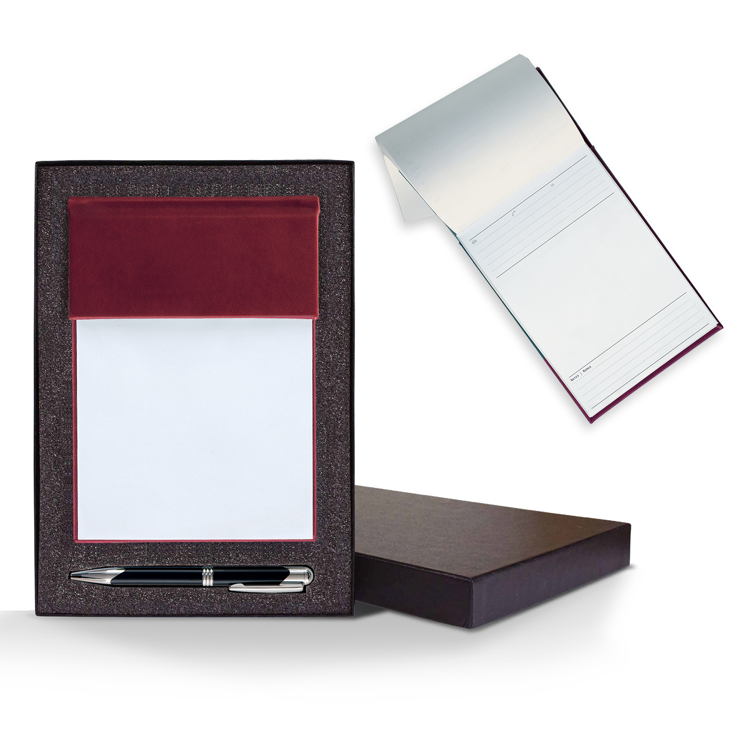 Castelli Tucson Medio White Page Cube Notes Gift Set