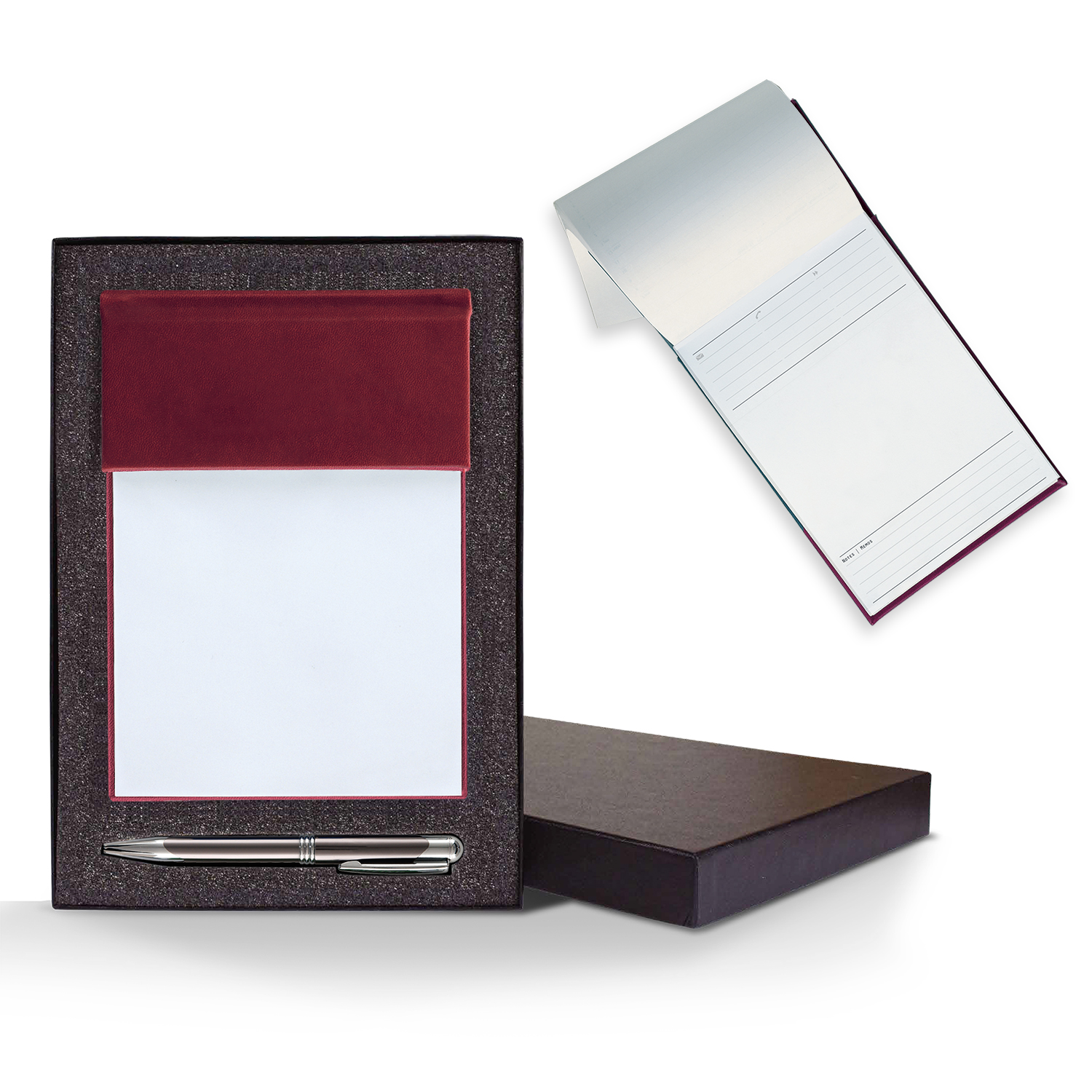 Castelli Tucson Medio White Page Cube Notes Gift Set