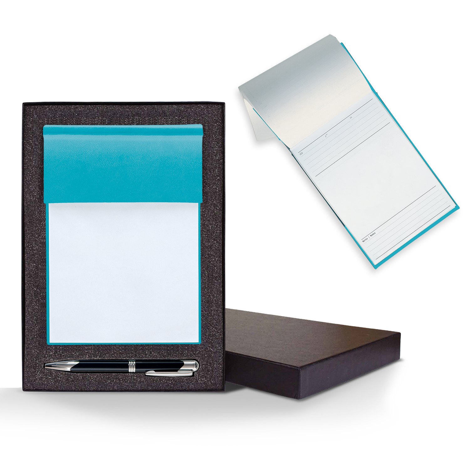 Castelli Tucson Medio White Page Cube Notes Gift Set