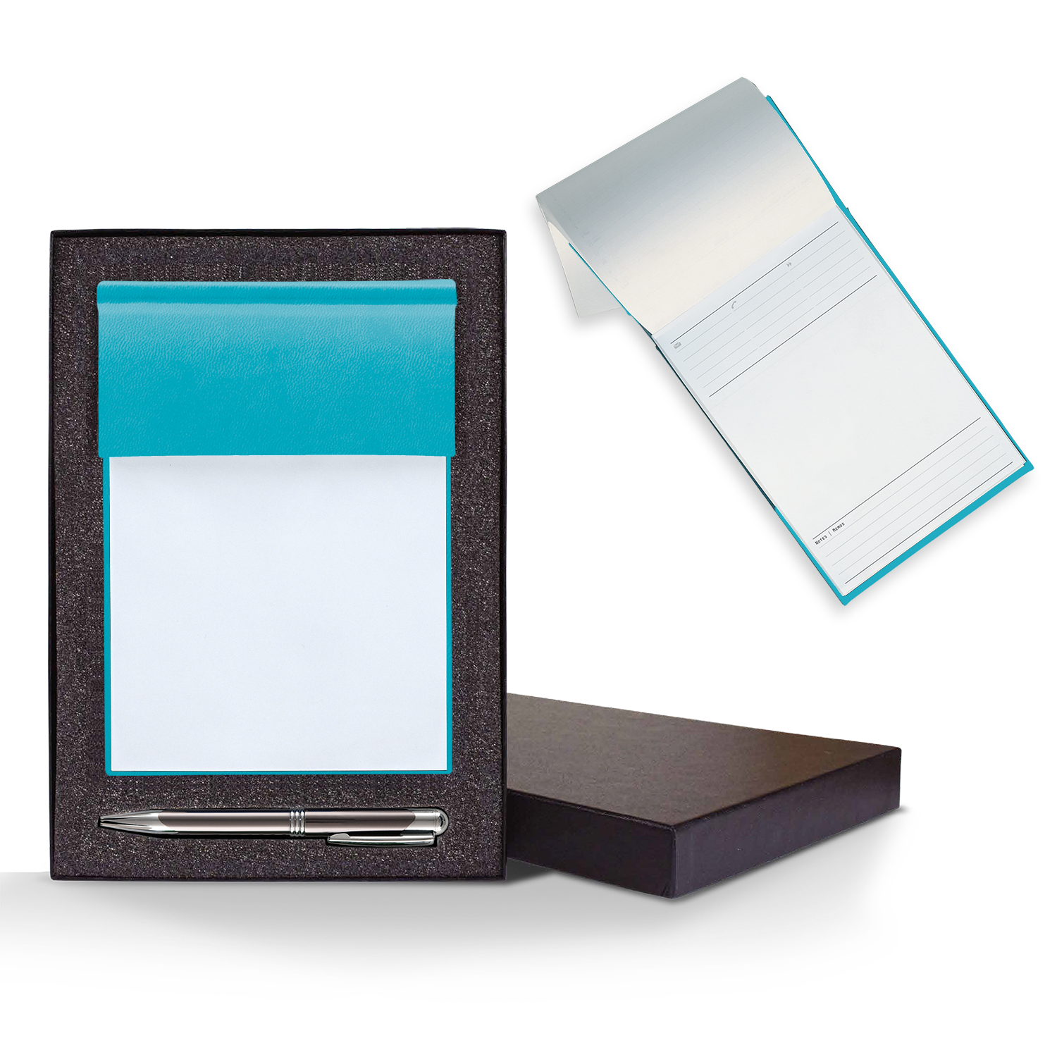 Castelli Tucson Medio White Page Cube Notes Gift Set