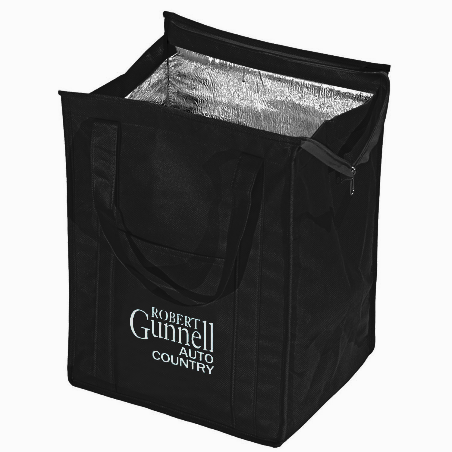 Insulated Polytex Tote W/Zipper 27