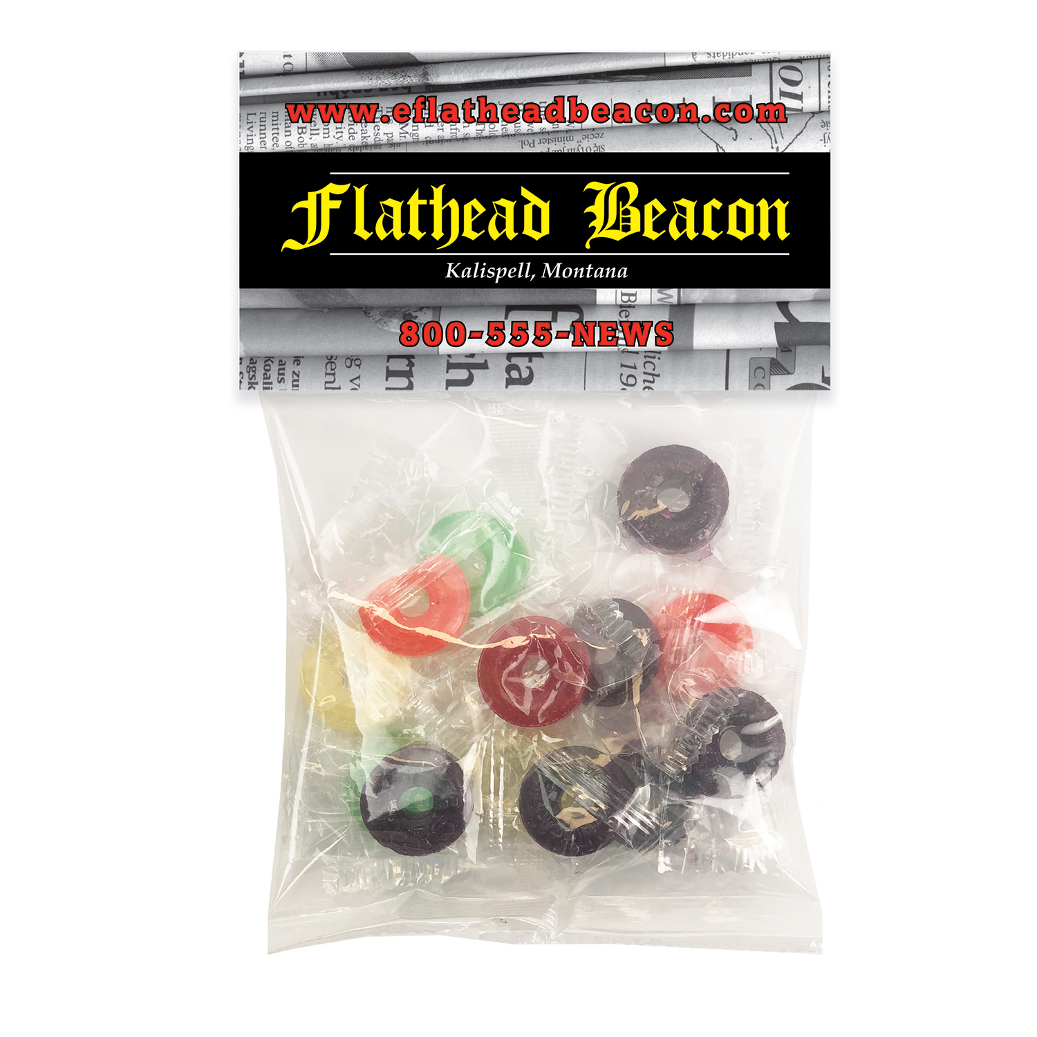 Small Snack Bag with Header Card Premium Fill 15