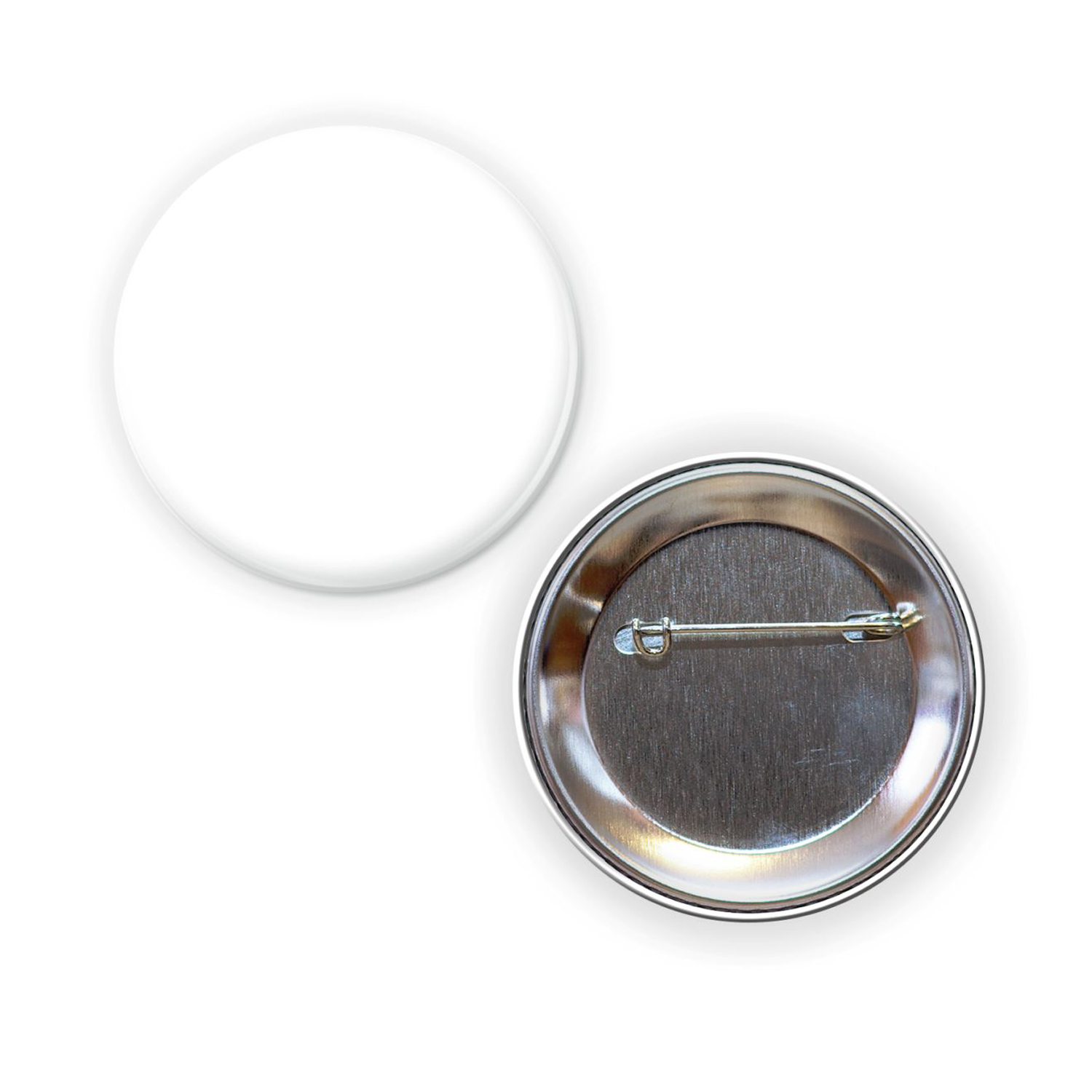2-1/2 Diam Round Button w/Pin