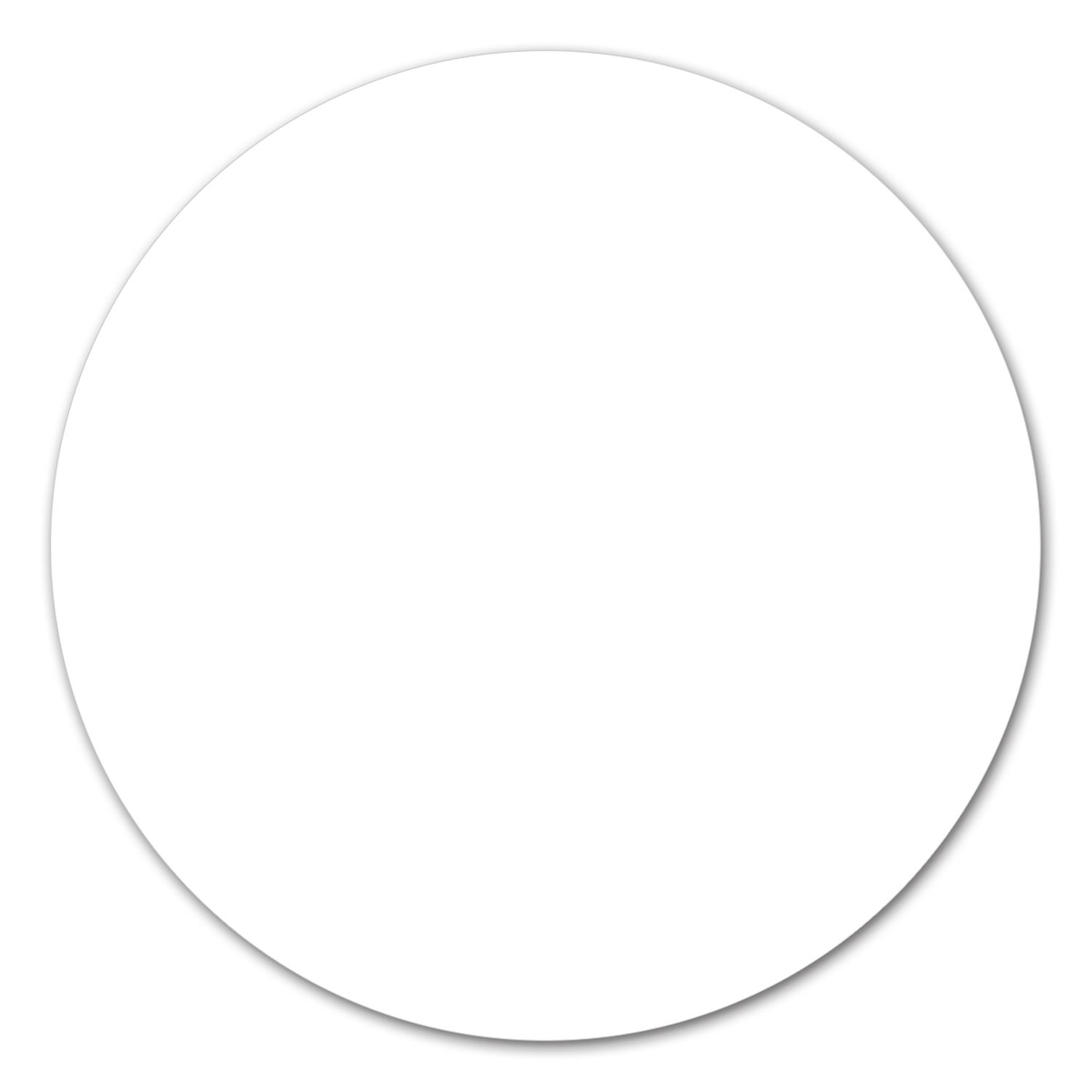 Circle 5-3/4 Diameter Car Sign Magnet