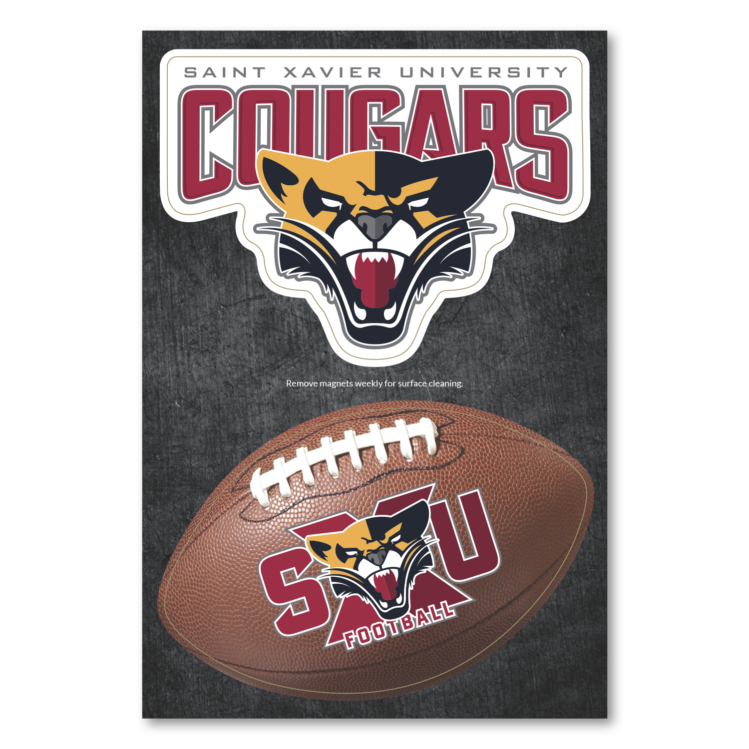 2-in-1 Car Magnet Custom 5.75 X 8.5 1