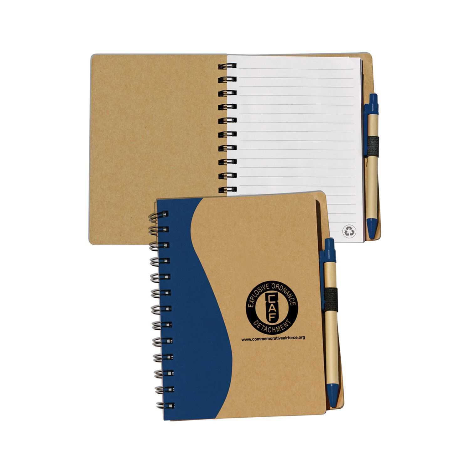 Recycled Notepad W/Pen 16