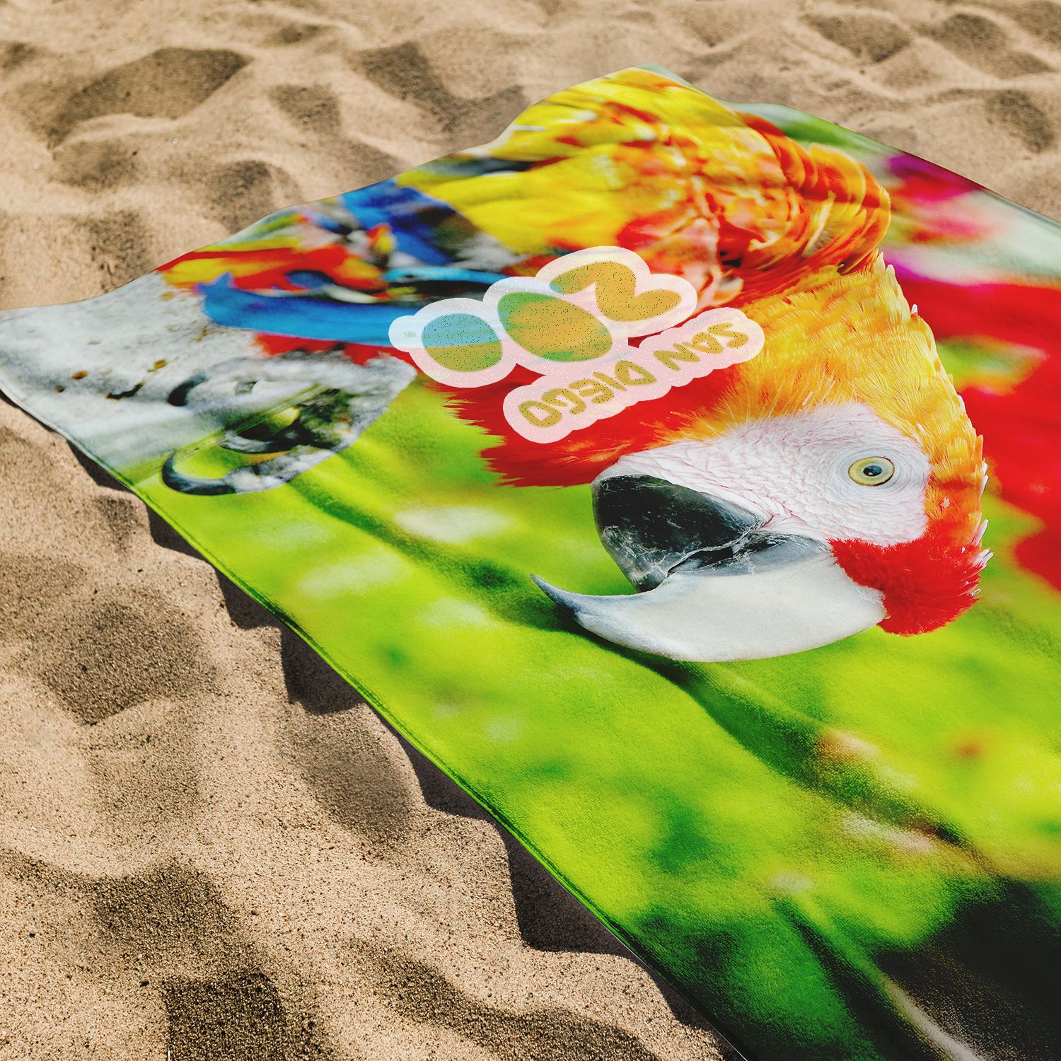 Dye Sublimated Large Beach Towel 5