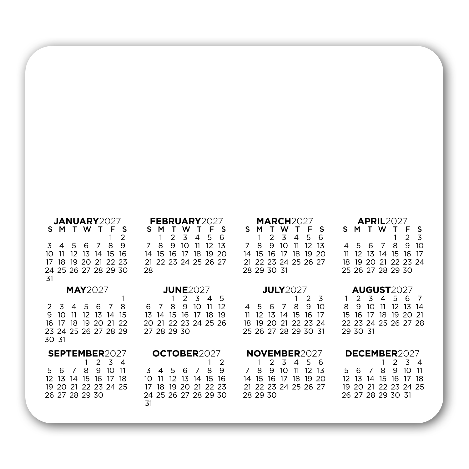 Price Buster Calendar Magnet 7
