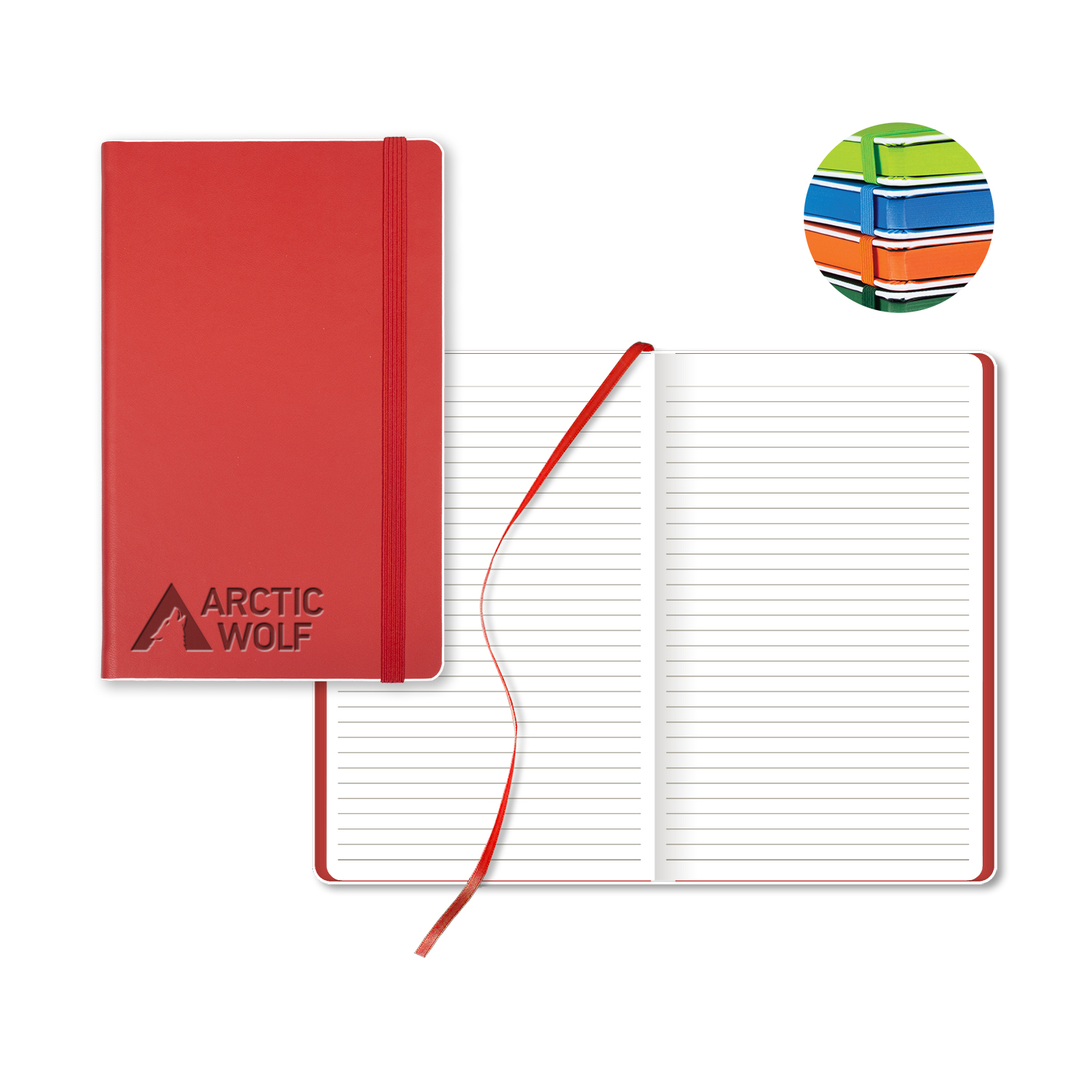 Castelli Color Laser Medio Lined White Page Journal 26