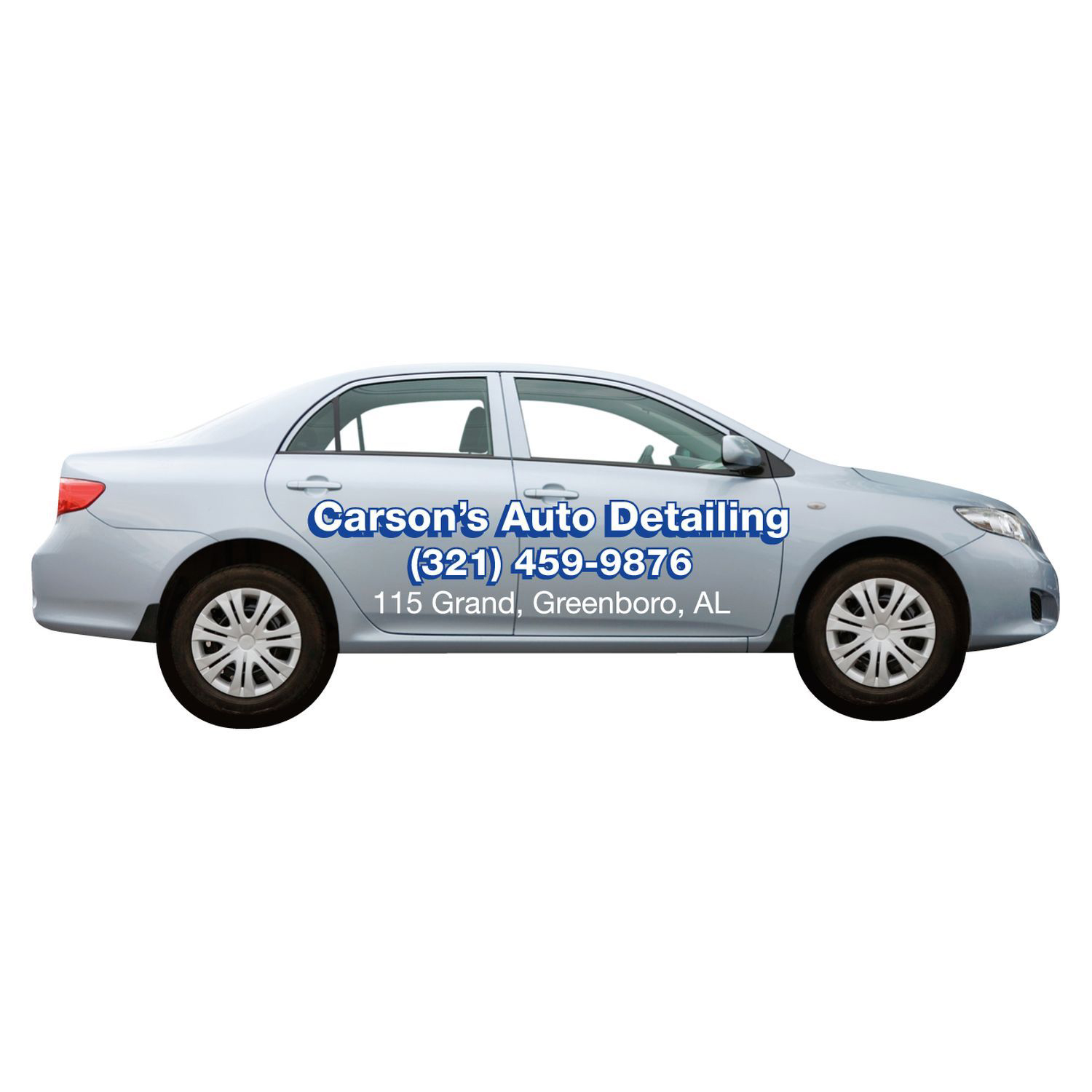 Sedan Car Shaped Magnet 3