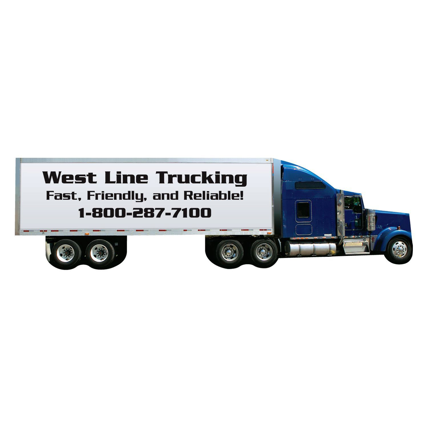 Tractor Trailer Magnet 5