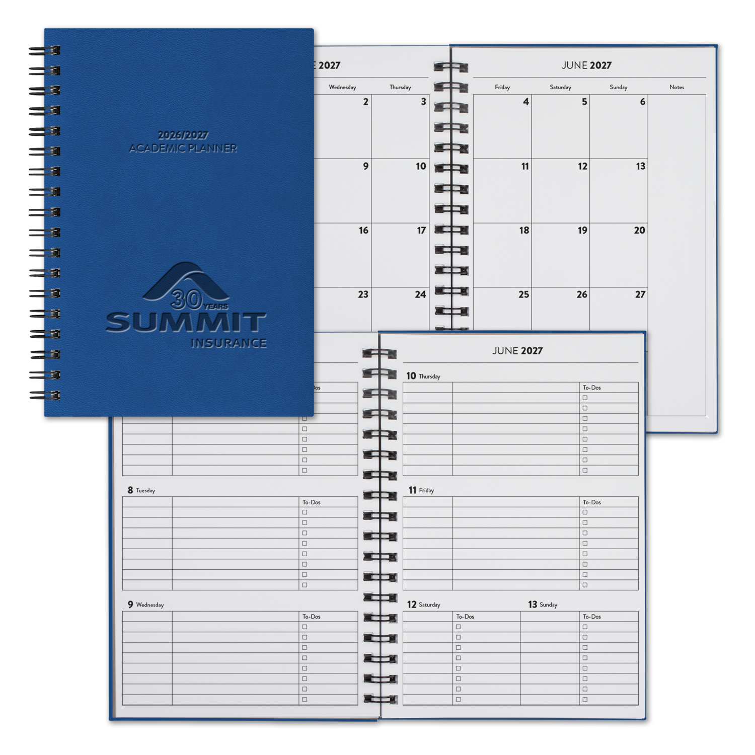 Castelli WireO Tucson Medio White Academic Planner 41