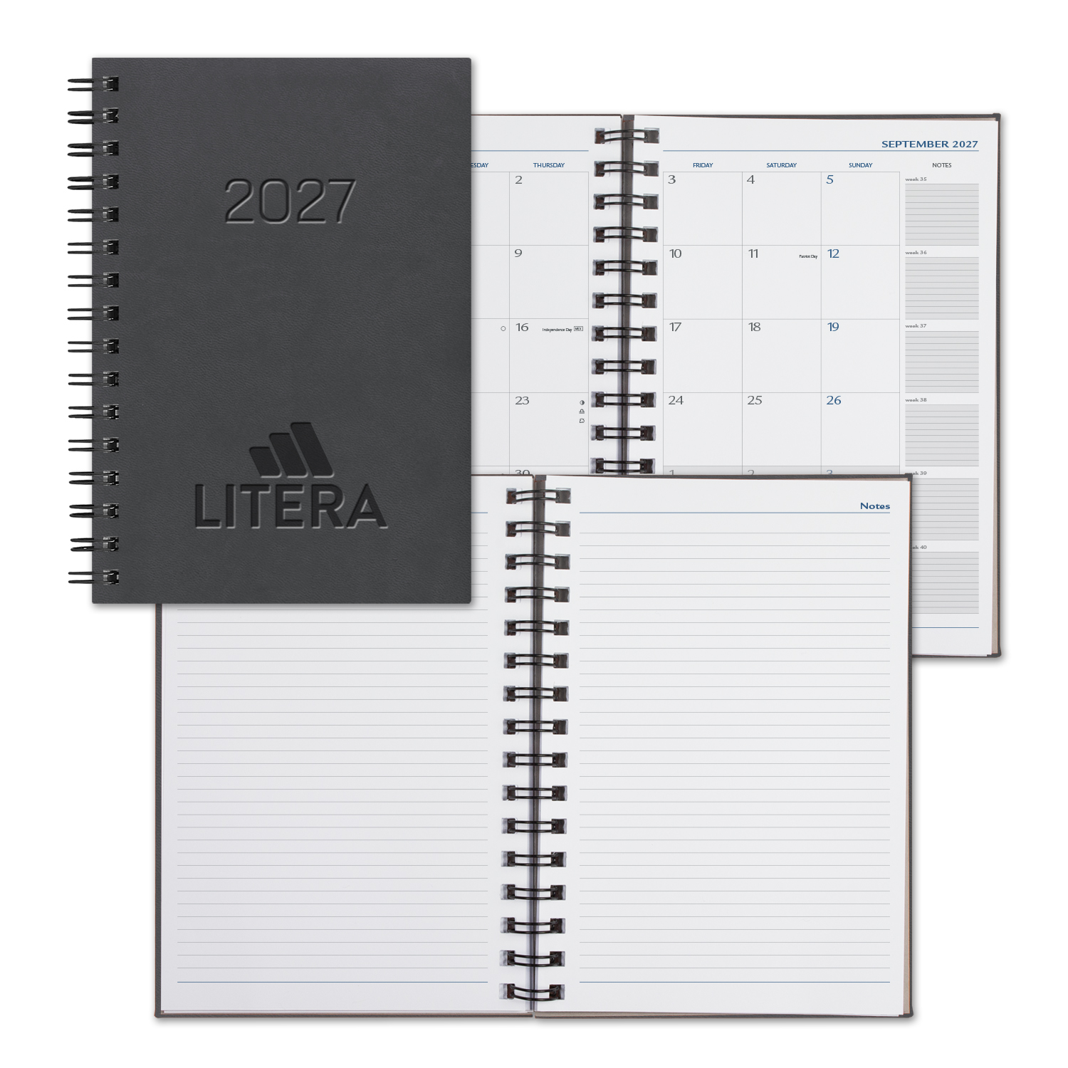Castelli WireO Tucson Medio White Monthly Diary 57