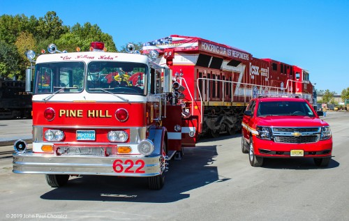 CSX 911 "Spirit of Our First Responders", Command Buggy #: 62, and "ONE HELLUVA HAHN".