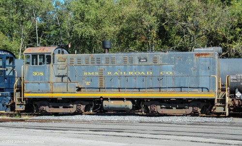 Yet another of SMS' Baldwin S12s, on display at the First Annual SMS Lines Wheels and Rails Day.