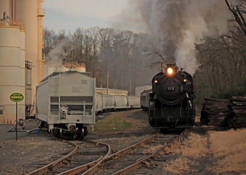 CNJ 113 entering Minersville