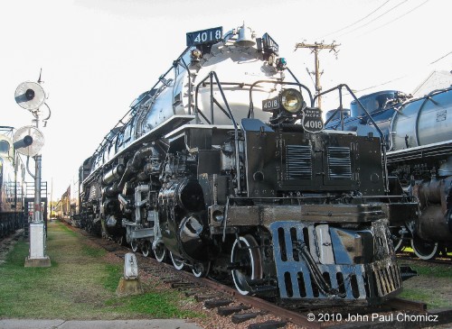 Now, it's more like a "Big Old Man". Union Pacific #: 4018 sits on display at the Museum of  the American Railroad, formerly in Dallas, TX.