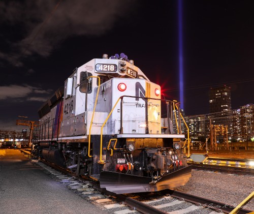 NJT GP40PH-2B #4218 Hoboken, NJ