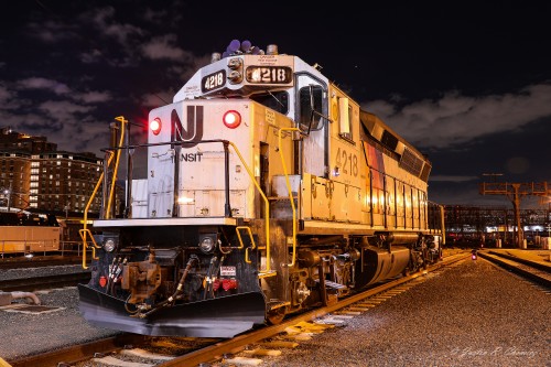 NJT GP40PH-2B #4218 Hoboken, NJ