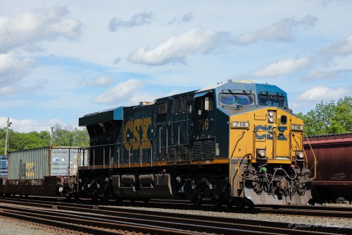 CSX ES44AC #716 Manville, NJ