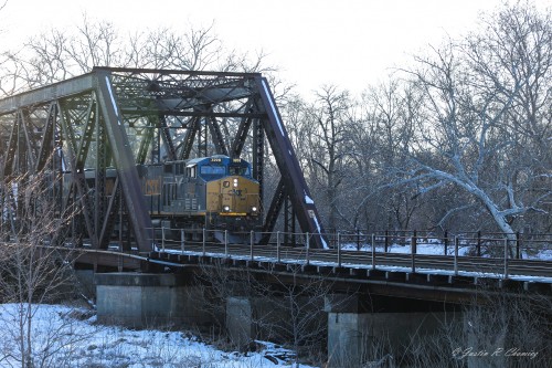 CSX ES44AH #3208 Bridgewater, NJ