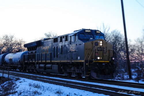 CSX ET44AH #3431 Bridgewater, NJ