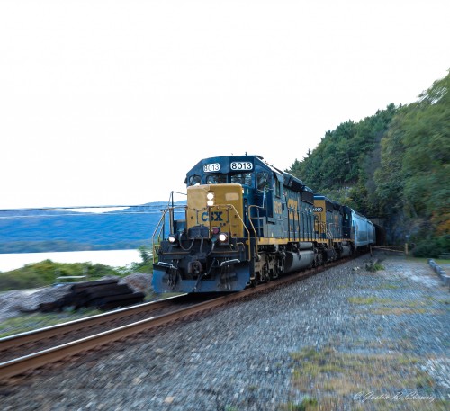 CSX SD40-2 #8013 Bear Mountain, NY