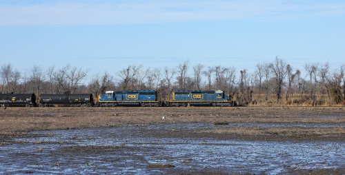 CSX SD40-2 #8828