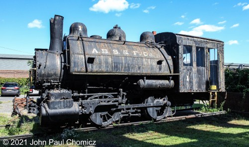 The #: 1 was another locomotive that was built by ALCO-Cooke in Paterson, NJ. The locomotive was built for American Brake Shoe & Foundry Company in 1910. It switched railroads and traveled, extensively, during its life before finally being put on permanent display at its birthplace in Paterson, NJ, alongside the #: 299.