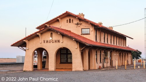 Vaughn Station is also an ex-AT&SF station that is being used as a BNSF crew office. It is located in Vaughn, NM a big railroad town that has seen better days.