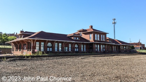 The Santa Fe Depot in Guthrie, OK, was built in 1903 and is the second station to serve the city. It served as a passenger station, restaurant, crew quarters, and office building until 1979 when Amtrak discontinued the, "Lone Star", train. It is currently a restaurant and there have been plans for Amtrak to restore passenger service to this station via the, "Heartland Flyer", but that has yet to materialize.