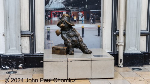 "Please look after this Bear, Thank You." The only words on a simple note left with Paddington Station's most famous fictional resident. Paddington Bear was aptly named after this station after he was found here in 1958 with just a suitcase and not much else. A statue was put up, near the clock, to show where he was found.