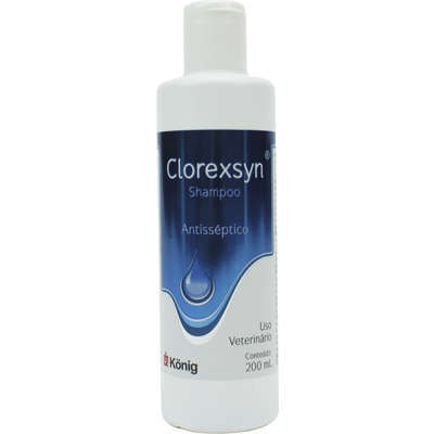 Shampoo Ação Antisséptica König Clorexsyn 200 ml
