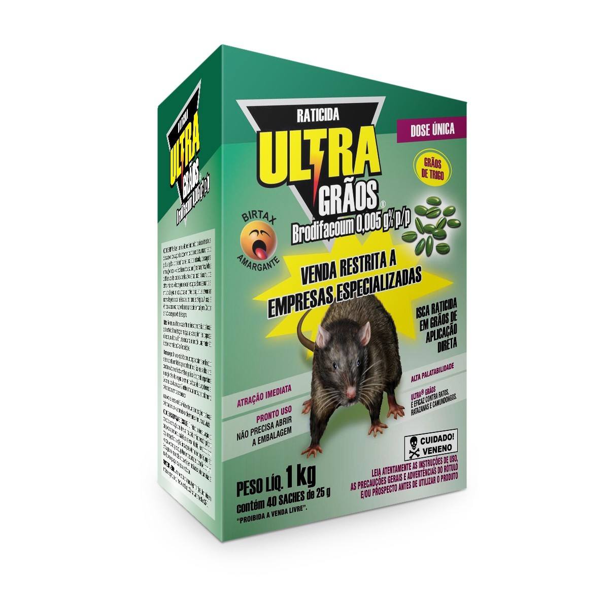 Ultra Grãos 1 kg (40 x 25 g)