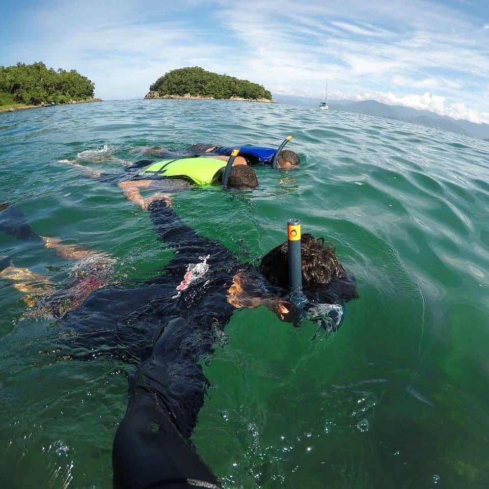 Mergulho de Flutuação para 2 pessoas na Ilha das Couves em Ubatuba-SP 