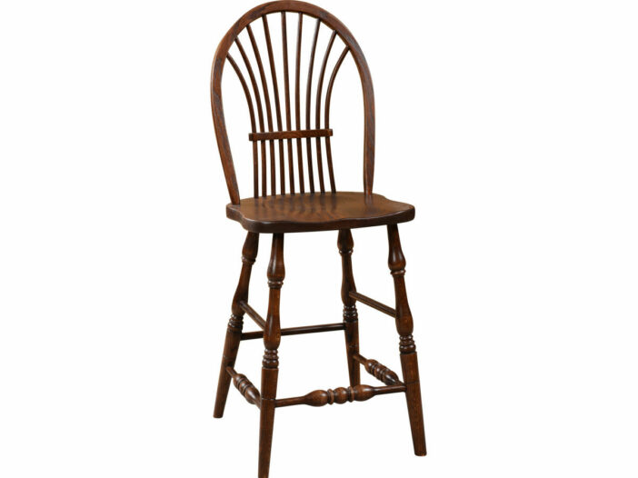 Bow Sheaf 24" Stationary Bar Chair