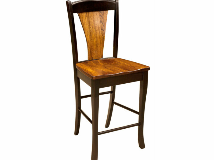 Woodville 24" Stationary Bar Chair