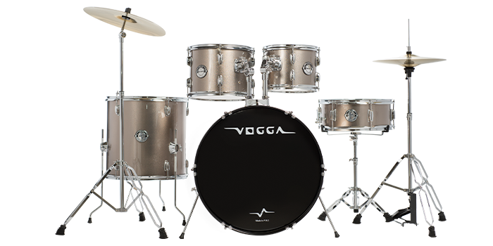 BATERIA PULSE VPD222 CHR BUMBO 22" 