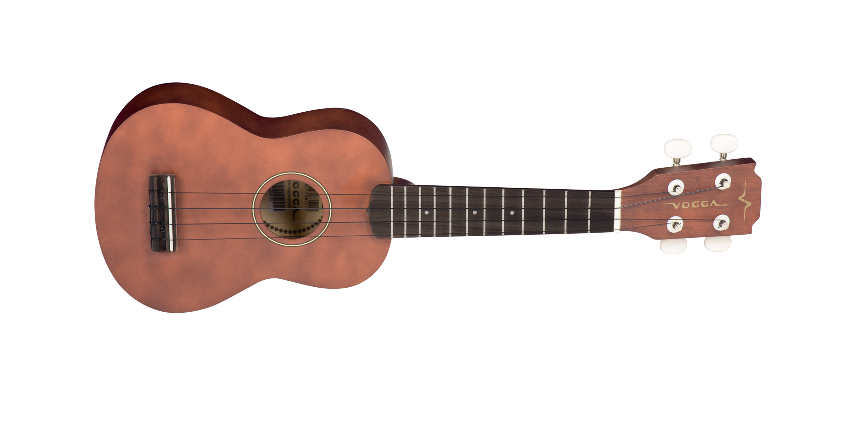 UKULELE AC&Uacute;STICO SOPRANO VOGGA VUK303 BC (BROWN COFFEE)