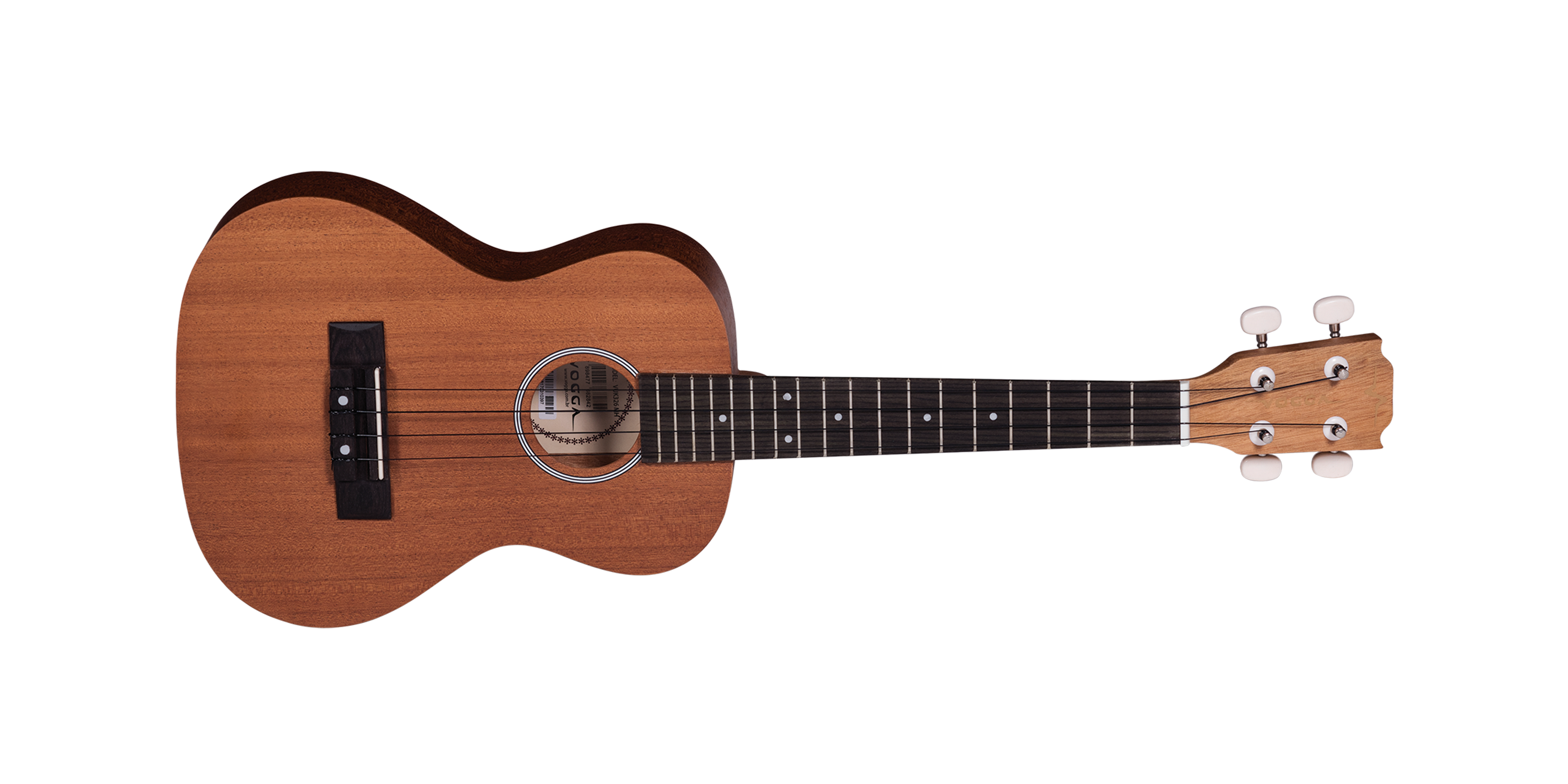 UKULELE AC&Uacute;STICO TENOR VOGGA VUK326 MH (MAHOGANY FOSCO)
