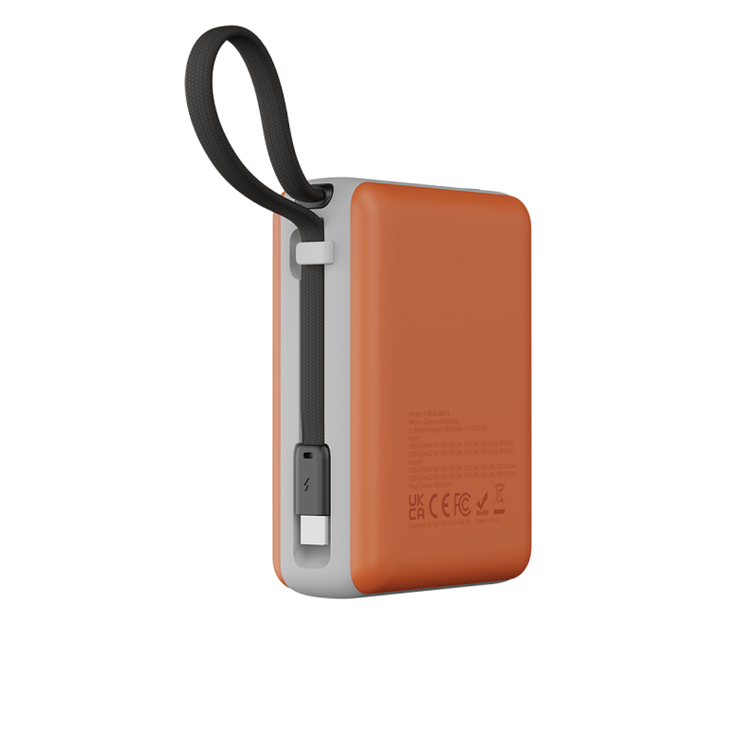 65W 20K Power Bank PB74 With Detachable Cable view 5