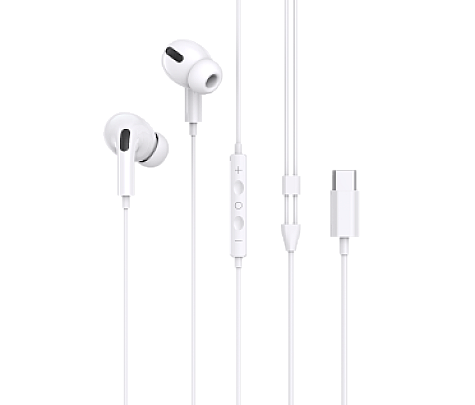 WYE USB-C Stereo Wired SoftBuds Earphones