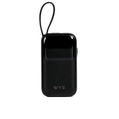 Fast Charging Power Bank with Built-in Cables 10k mAh