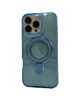 Galaxy S25 Ultra Shiny Metal Stand FC06 Case